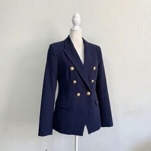 Vintage Military Napoleon Jacket M Indie Sleaze 90s Vamp Gothic Soldier Blazer